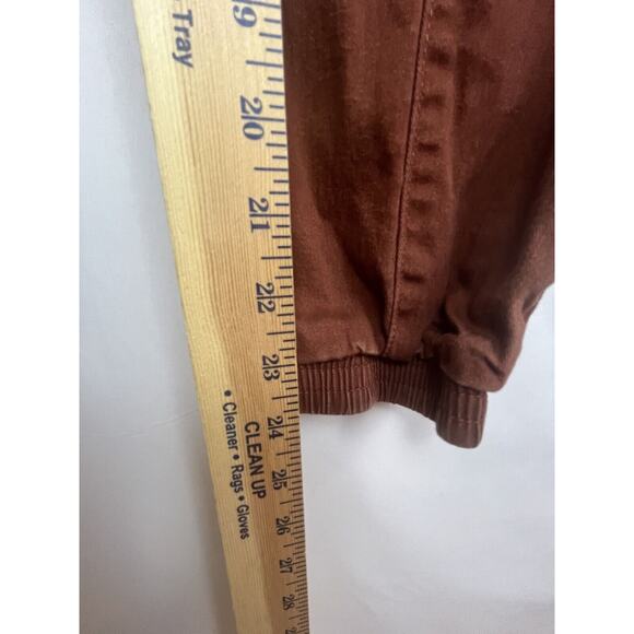 Democracy Women's Size 12 Red 'Ab' Solution Denim Jogger Pants - Picture 10 of 10